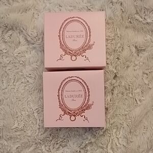Ladurée Pink Gift Boxes and Macarons Insert